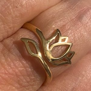 Lotus Ring Bronze New